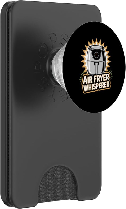 Air Fryer Whisperer PopSockets PopWallet for MagSafe