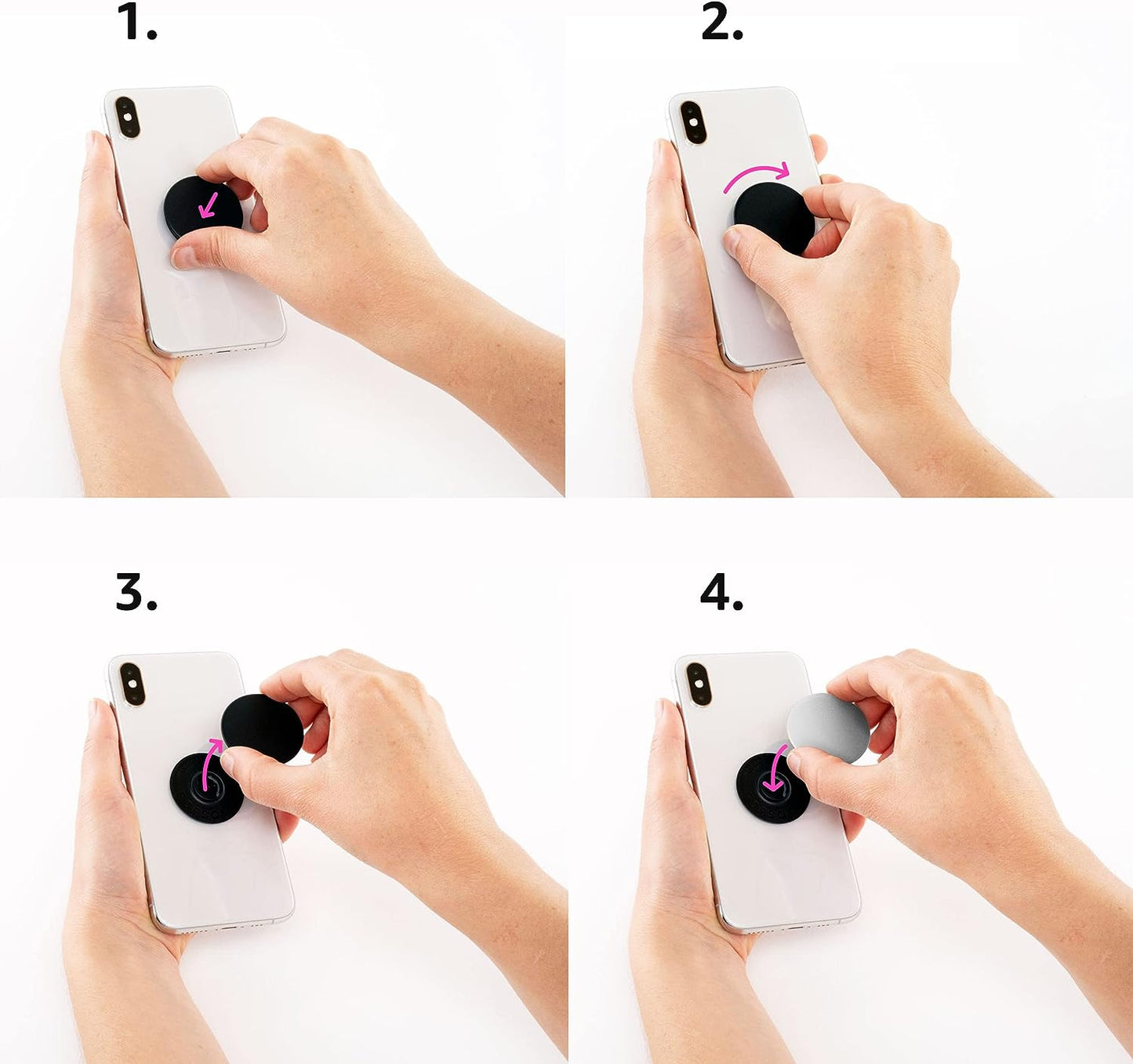 Dutch Oven Whisperer Lettering Over Dutch Oven PopSockets Standard PopGrip